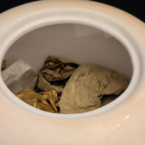 CRAZY MOUNTAIN SNOWMAN WITH BIRD COOKIE JAR - Picture 4 of 8